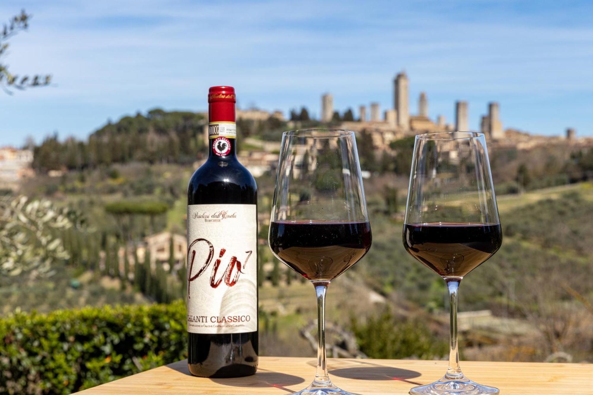 B&B La Cornice San Gimignano Eksteriør bilde